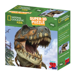 Super 3D Puzzle National Geographic Kids Tyrannosaurus Rex - Toyworld