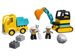 Lego Duplo Truck Tracked Excavator 10931 Img 1 - Toyworld