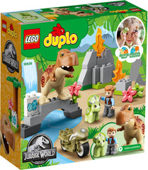 Lego Duplo T Rex And Triceratops Dinosaur Breakout Img 7 | Toyworld