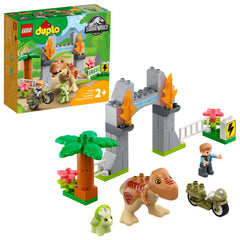 Lego Duplo T Rex And Triceratops Dinosaur Breakout Img 1 | Toyworld