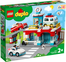 Lego Duplo Parking Garage And Car Wash | Toyworld