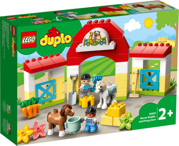 Lego Duplo Horse Stable And Pony Care - Toyworld