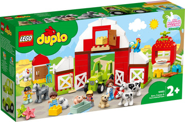 Lego Duplo Barn & Tractor & Farm Animal Care - Toyworld