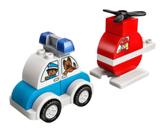 Lego Duplo Fire Helicopter & Police Car Img 2 - Toyworld