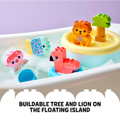 LEGO 10966 DUPLO BATH TIME FUN: FLOATING ANIMAL ISLAND