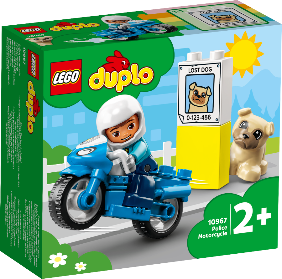 LEGO 10967 DUPLO POLICE MOTORCYCLE