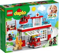 LEGO 10970 DUPLO FIRE STATION & HELICOPTER