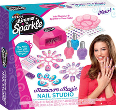 Shimmer N Sparkle Manicure Magic Nail Studio | Toyworld