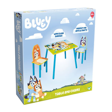 Bluey Table & Chairs Setting - Toyworld