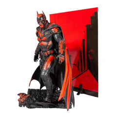 THE BATMAN 12INCH BATMAN RED AND BLACK  GOLD LABEL