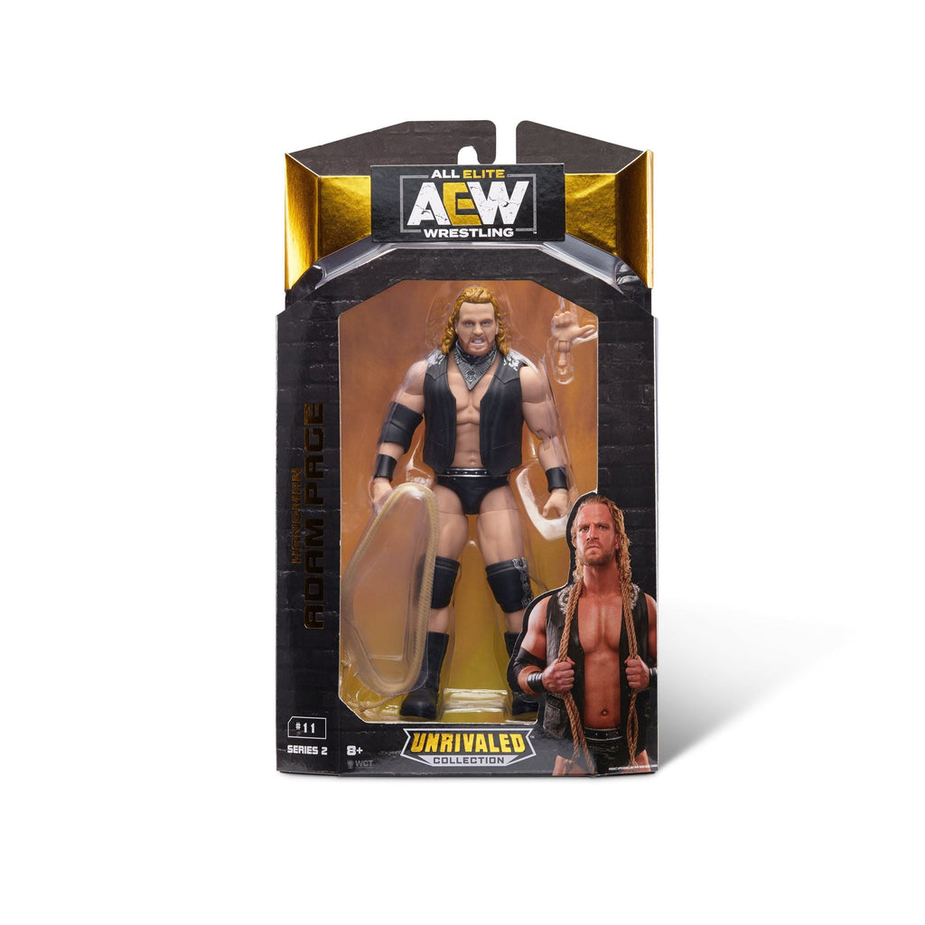 Aew Wrestling Figures Hangman Adam Page - Toyworld