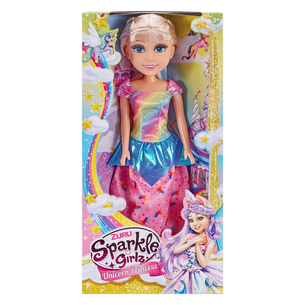 Zuru Sparkle Gilz Unicorn Princess Doll Assorted - Toyworld