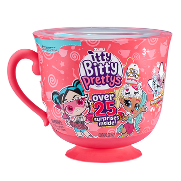 Itty Bitty Prettys Tea Party Big Tea Cup Blue Spoon - Toyworld