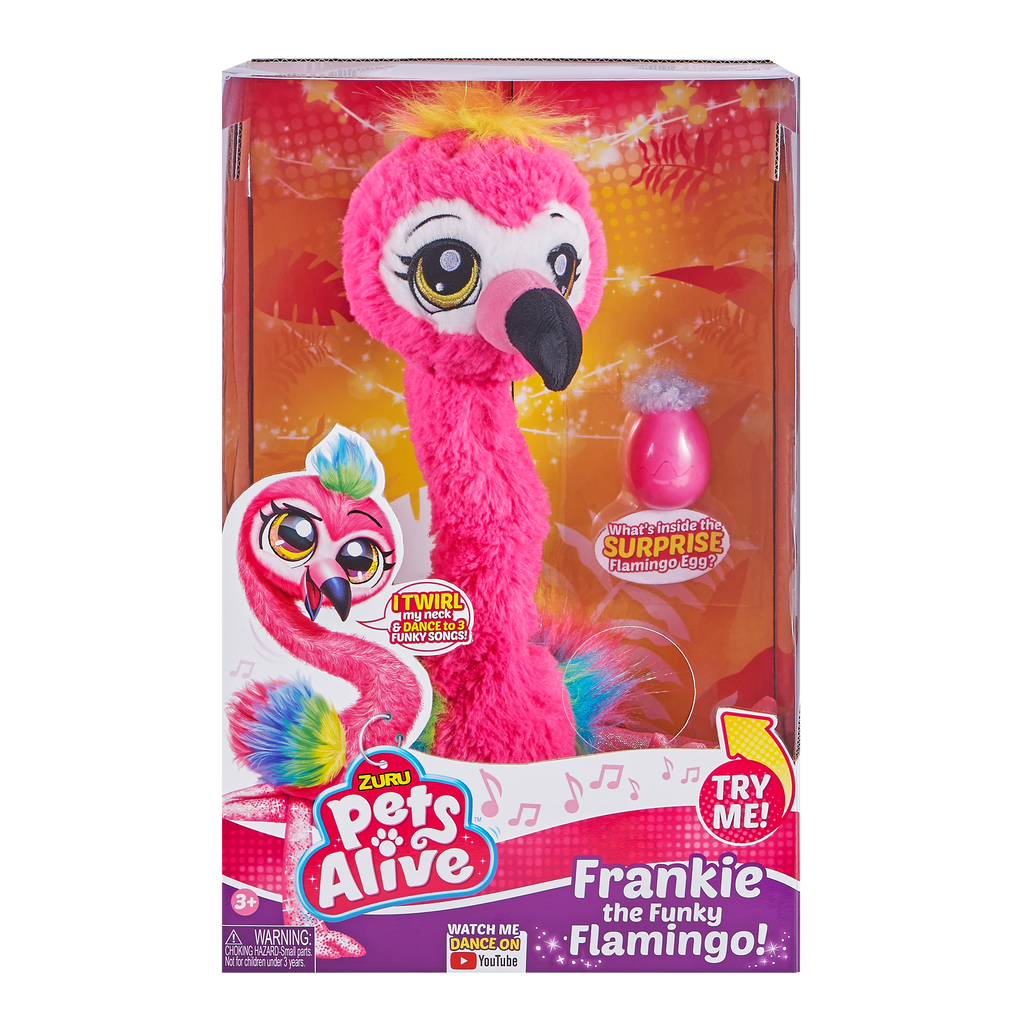 Pets Alive Frankie The Funky Flamingo - Toyworld