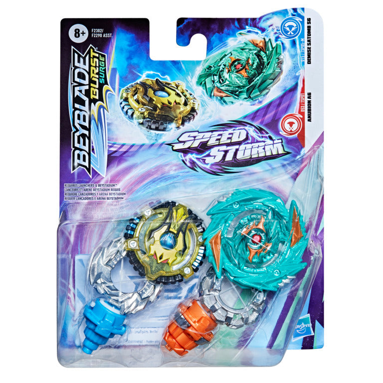 Beyblade Burst Surge Anubion And Demise Satomb - Toyworld