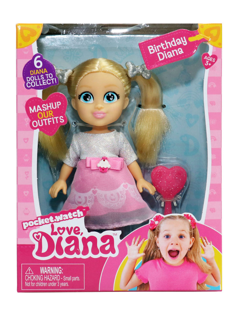 Love Diana Mini Doll Birthday Diana Img 4 - Toyworld