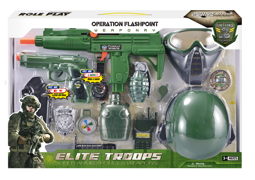 Military Elite Troops Super Armed Forces Weapons - Toyworld