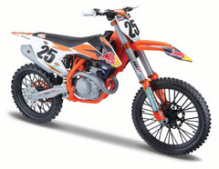 Maisto Red Bull 2017 Ktm 450 Sxf Diecast Img 1 - Toyworld