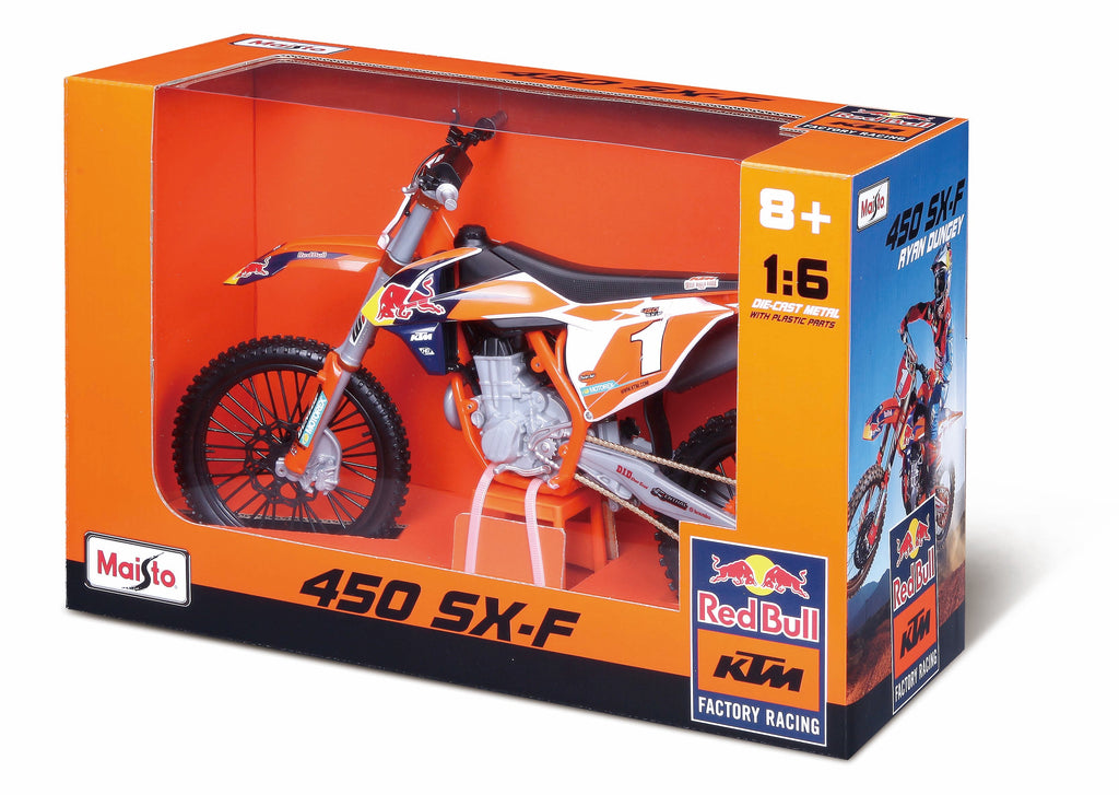 Maisto Red Bull 2017 Ktm 450 Sxf Diecast - Toyworld