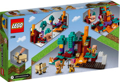 Lego Minecraft The Warped Forest Img 7 - Toyworld