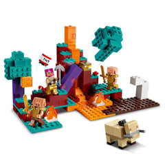 Lego Minecraft The Warped Forest Img 1 - Toyworld