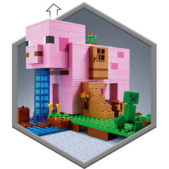 Lego Minecraft The Pig House Img 2 - Toyworld