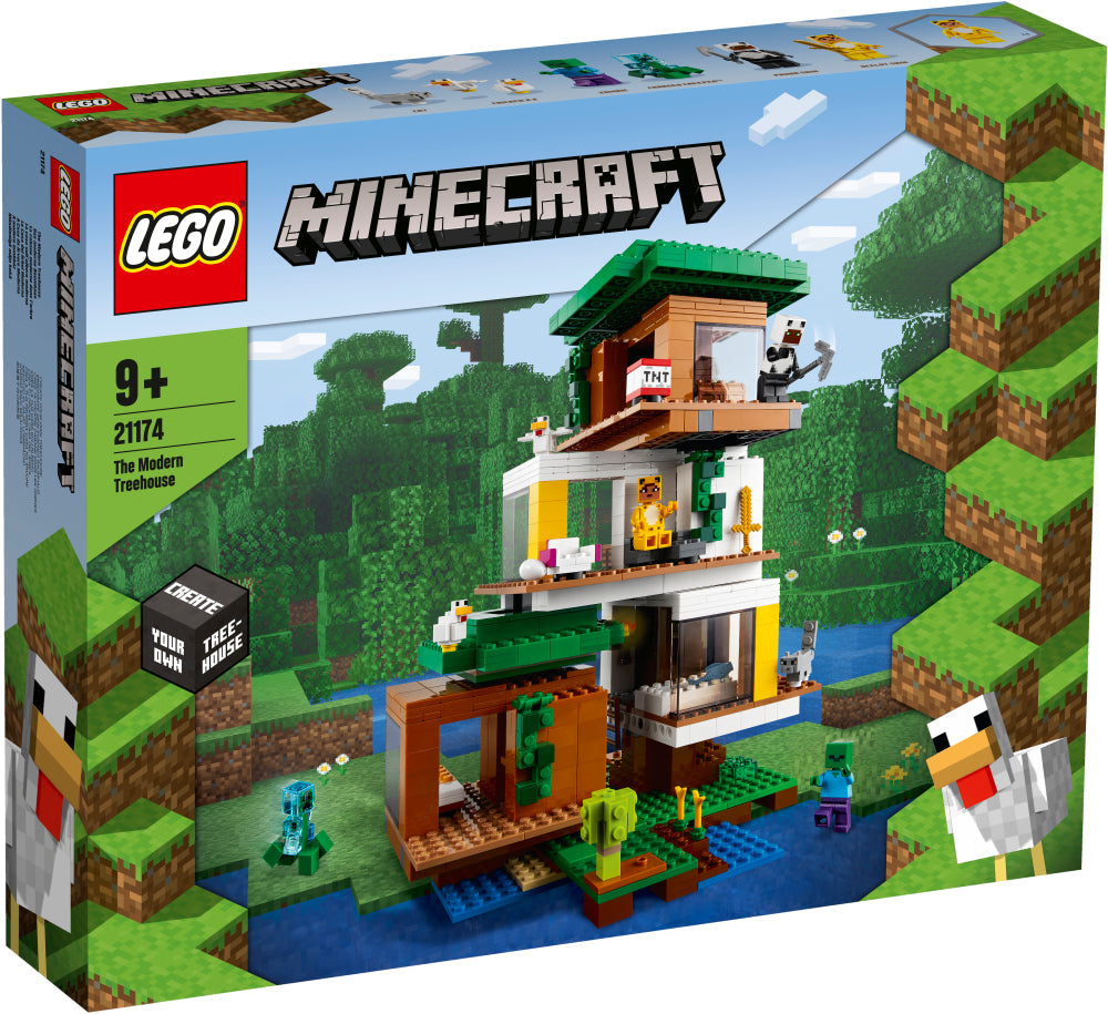 Lego Minecraft The Modern Treehouse | Toyworld