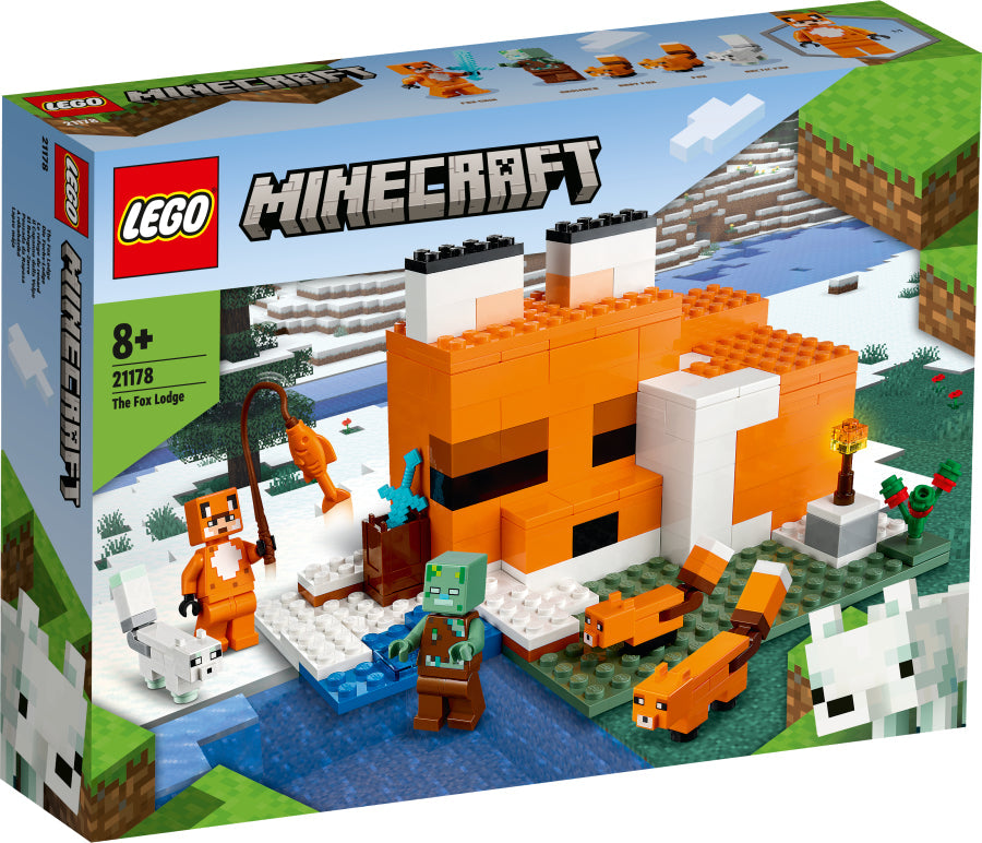 LEGO 21178 MINECRAFT THE FOX LODGE