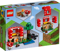 LEGO 21179 MINECRAFT THE MUSHROOM HOUSE