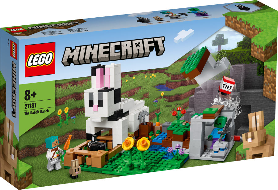 LEGO 21181 MINECRAFT THE RABBIT RANCH