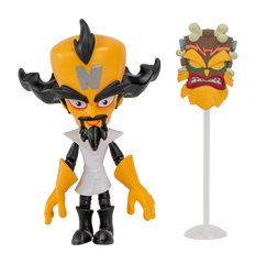 CRASH BANDICOOT FIGURES DR NEO WITH UKA UKA MASK