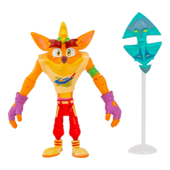 CRASH BANDICOOT FIGURES CRASH BANDICOOT WITH IKA IKA MASK