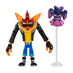 CRASH BANDICOOT FIGURES CRASH BANDICOOT WITH AKANO MASK