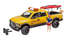 BRUDER 1:16 RAM 2500 POWER WAGON - LIFE GUARD WITH FIGURE