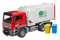 Bruder Man Tgs Side Loading Garbage Truck | Toyworld