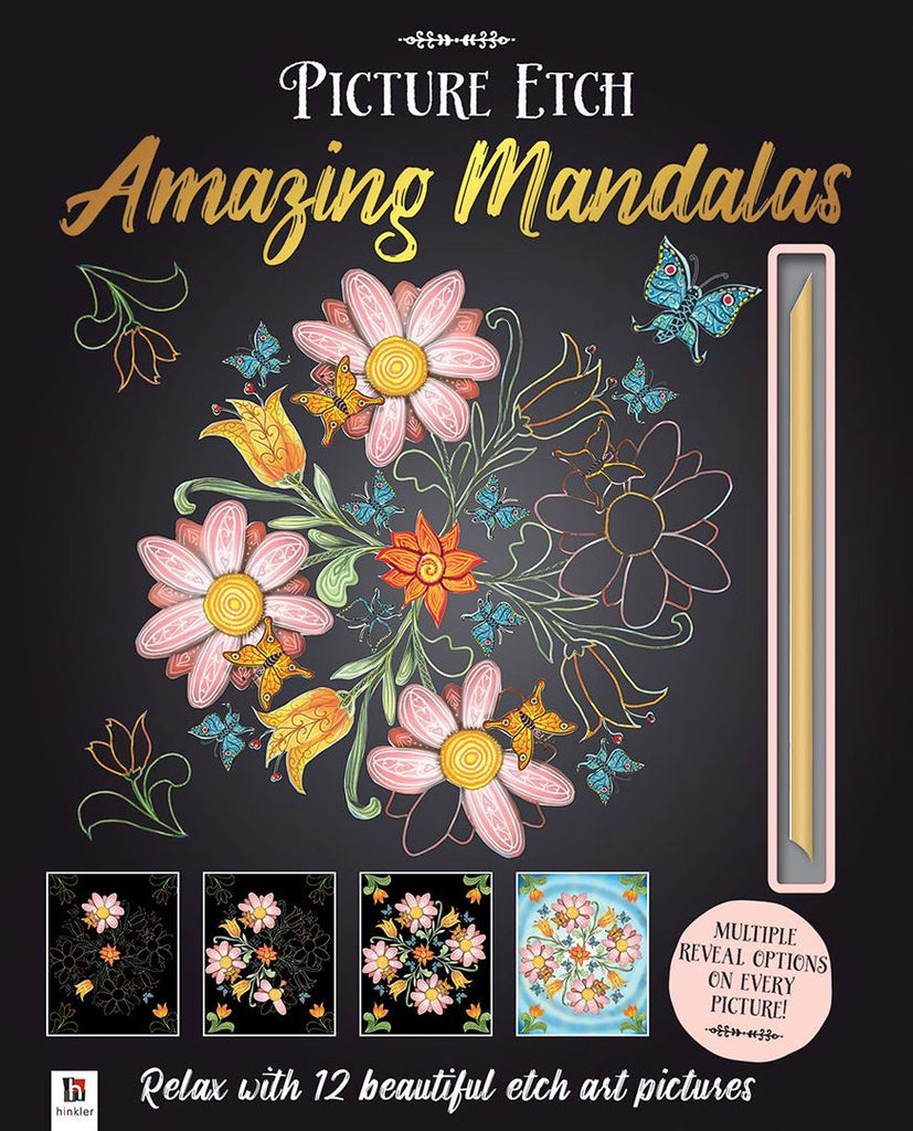 Picture Etch Amazing Mandalas - Toyworld