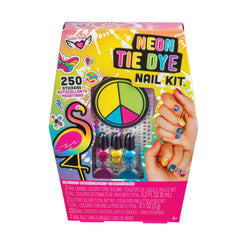 CRAYOLA NEON TIE DYE NAIL KIT