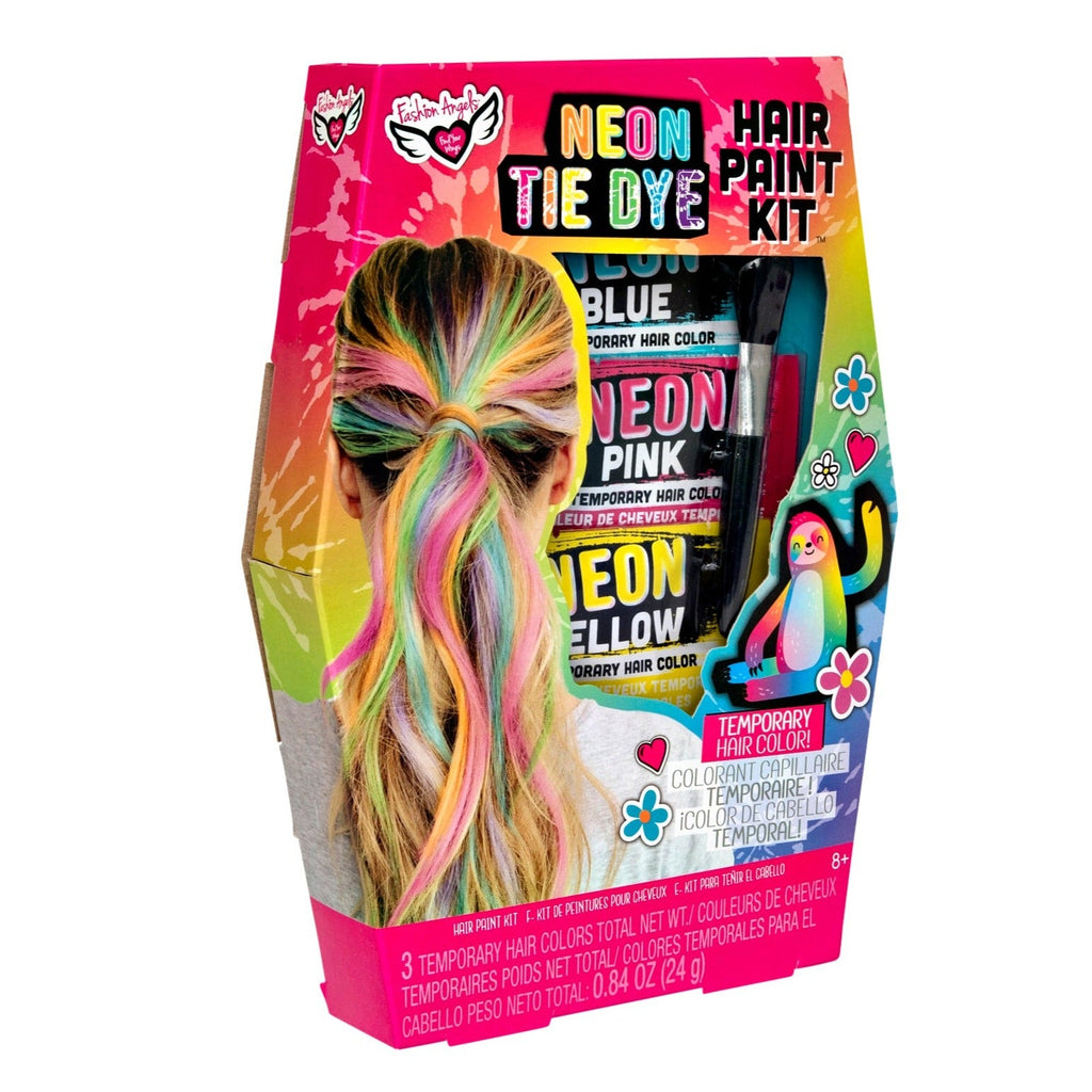 CRAYOLA NEON TIE DYE HAIR PAINT KIT