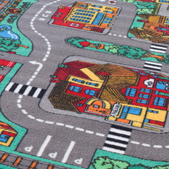 URBAN TRAFFIC PLAYMAT 133X100CM