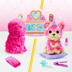 Little Live Pets Scruff A Luvs Cutie Cuts Pink Img 1 | Toyworld