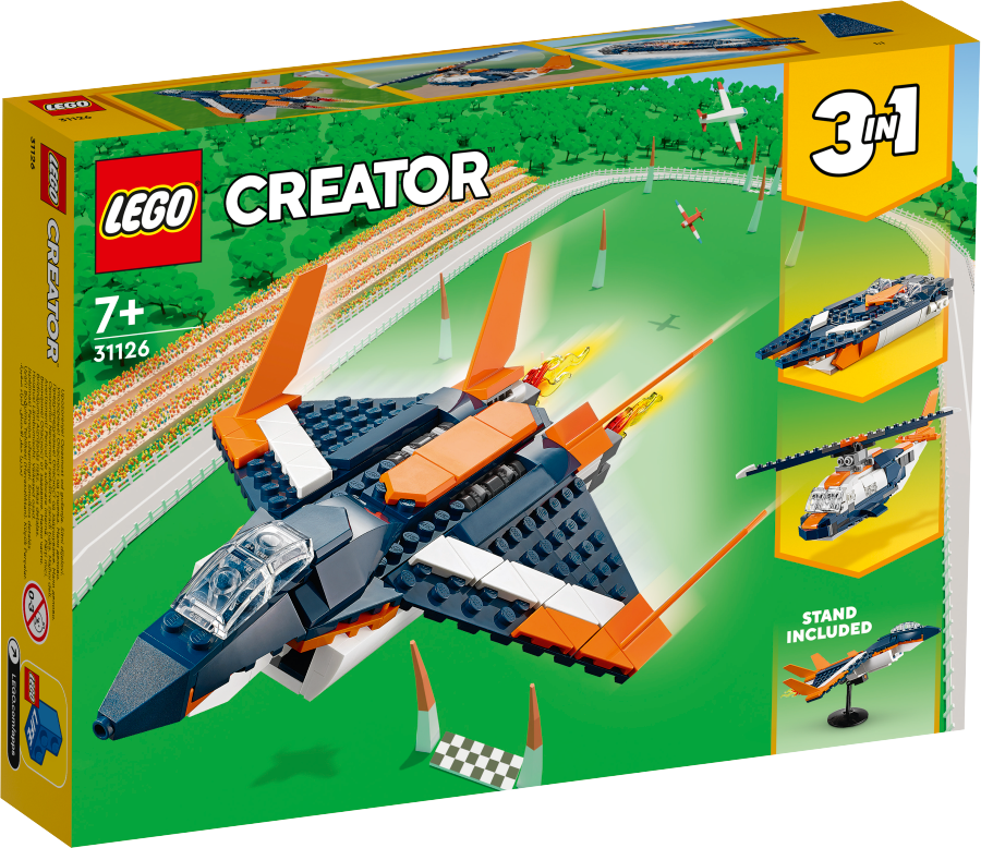 LEGO 31126 CREATOR SUPERSONIC-JET