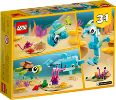 LEGO 31128 CREATOR DOLPHIN AND TURTLE