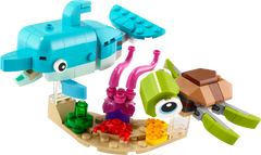 LEGO 31128 CREATOR DOLPHIN AND TURTLE