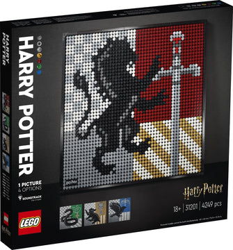 Lego Art Harry Potter Hogwarts Crests - Toyworld