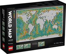 Lego Art World Map | Toyworld