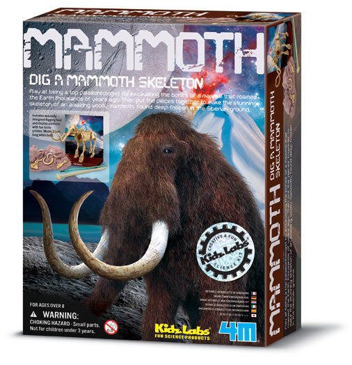 4M Science Kidz Labs Mammoth Excavation Kit - Toyworld