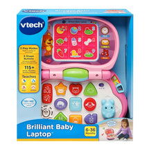 Vtech Brilliant Baby Laptop Pink - Toyworld