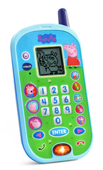 Vtech Peppa Pig Lets Chat Learning Phone Img 1 - Toyworld