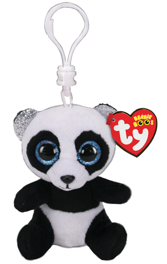 Ty Beanie Boo Clip On Bamboo Panda - Toyworld