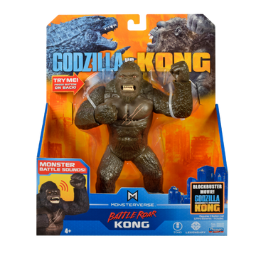 Godzilla Vs Kong Deluxe Battle Roar Kong | Toyworld